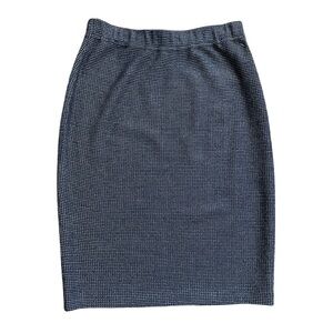ST. JOHN Collection by Marie Gray Navy Pencil Skirt Santana Knit SZ 2